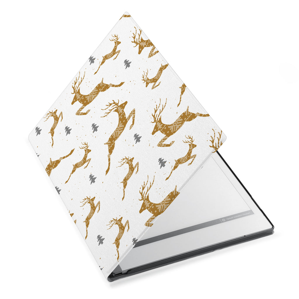 The Personalized VistaCase reMarkable Pen Holder CasewithChristmas design adds a touch of elegance to your device.