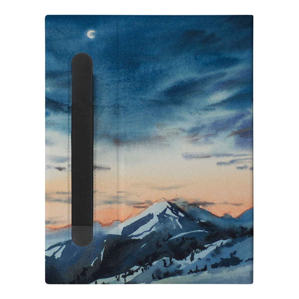 The Personalized VistaCase reMarkable Pen Holder Case with Landscape design features a built-in Marker pen holder,