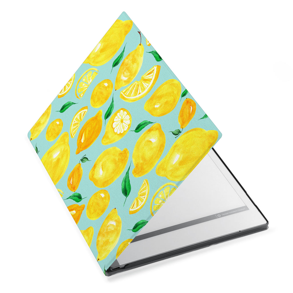 The Personalized VistaCase reMarkable Pen Holder CasewithFruit design adds a touch of elegance to your device.