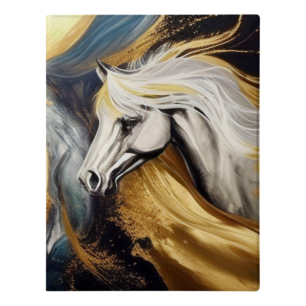 The Personalized VistaCase reMarkable Pen Holder Case is adorned with a vibrant and intricately detailed Horses design