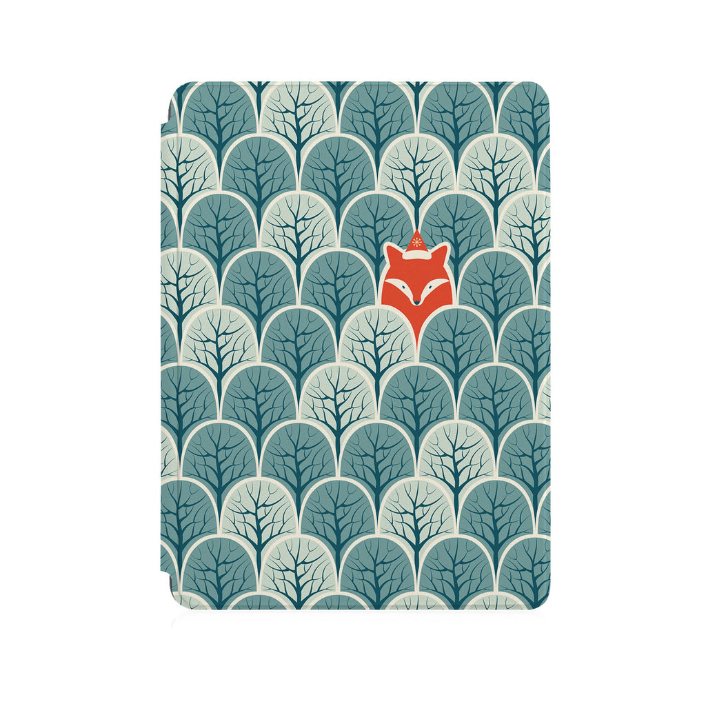 the front side of Personalized Microsoft Surface Pro and Go Case with Fox Fun design