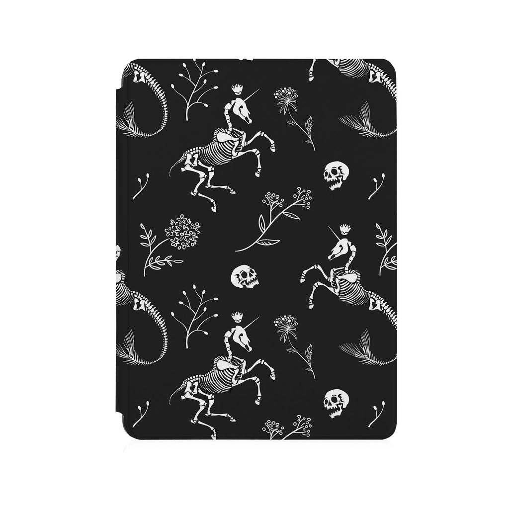 the front side of Personalized Microsoft Surface Pro and Go Case with Animal Skeleton design