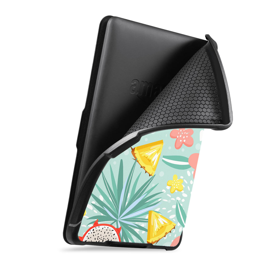 Flexible Soft Back Cover with Tropical Fruits design can Hghly protect your Kindle without any damage