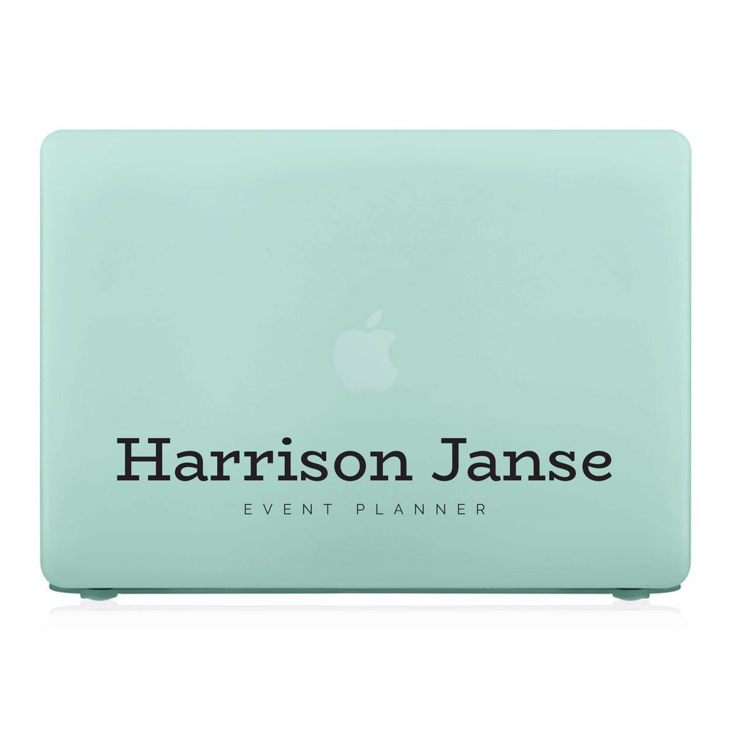 MacBook Case - Signature with Occupation 54