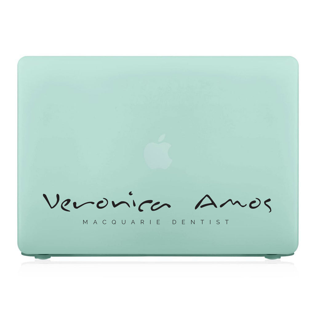 MacBook Case - Signature with Occupation 08