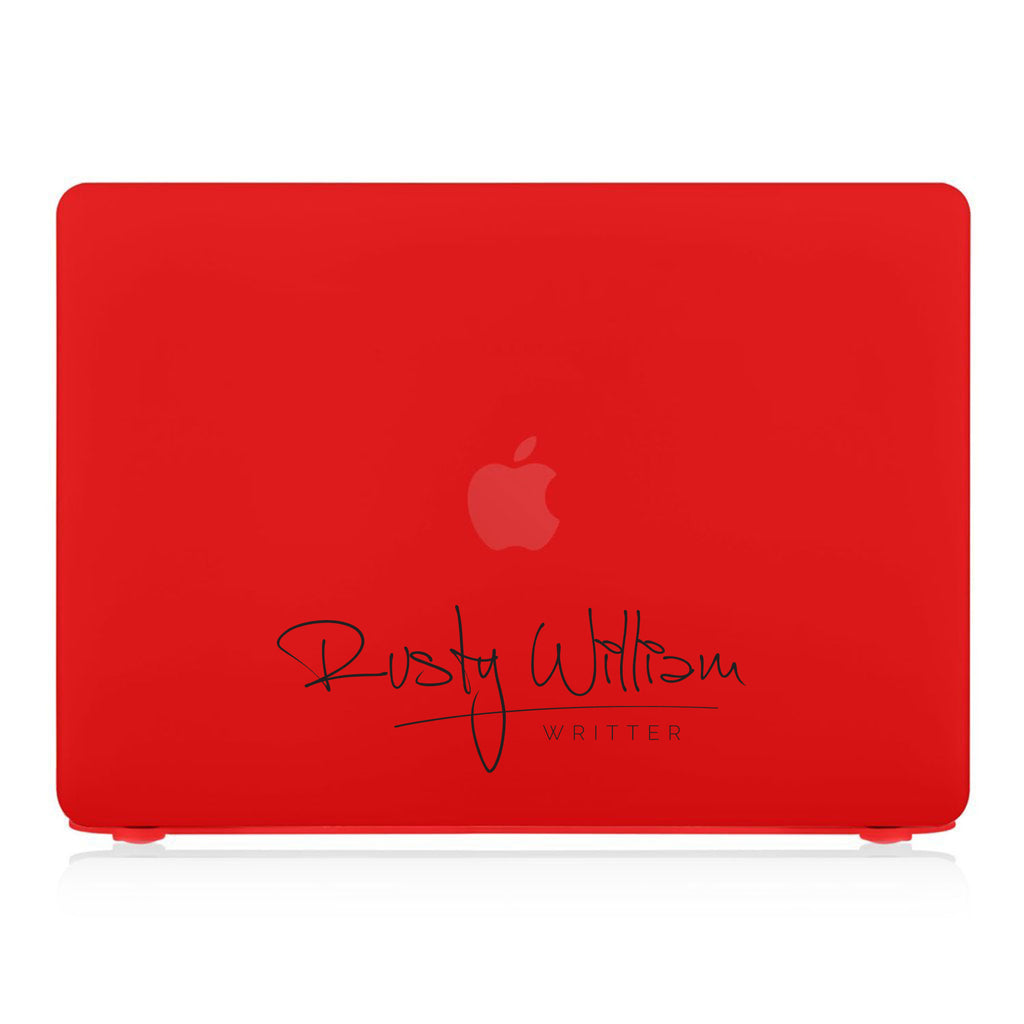 MacBook Case - Signature with Occupation 215