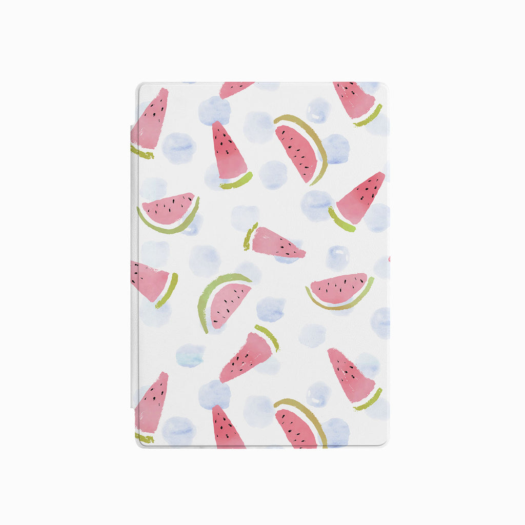 the front side of Personalized Microsoft Surface Pro and Go Case with Fruit Red design