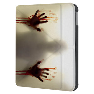 swap front and back view of personalized KOBO case and Horror design