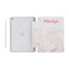 iPad SeeThru Case - Pink Marble