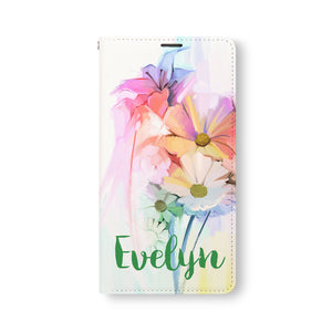 Samsung Wallet - Watercolor Flower