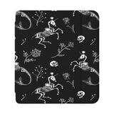 front view of personalized Kobo case with Animal Skeleton design