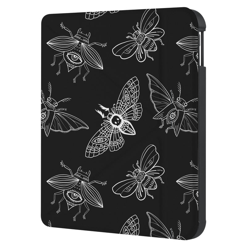 swap front and back view of personalized KOBO case and Animal Skeleton design - swap