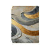 the front side of Personalized Microsoft Surface Pro and Go Case with Marble design