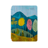 the front side of Personalized Microsoft Surface Pro and Go Case with Colorful Mountain design