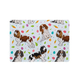 Add your name, company name, signature to this Front Personalized microsoft surface laptop Case Lovely Dog design