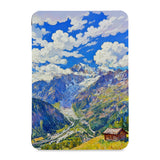 the front view of Personalized Samsung Galaxy Tab Case with France Famous Attractions design