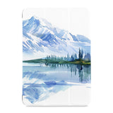 the front view of Personalized Samsung Galaxy Tab Case with Watercolor View design