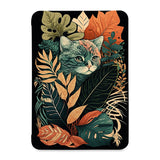 the front view of Personalized Samsung Galaxy Tab Case with Cute Cat design