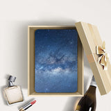 Personalized Samsung Galaxy Tab Case with Starry Night design in a gift box