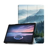 Personalized Samsung Galaxy Tab Case with Nature Beauty design provides screen protection during transit