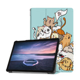 Personalized Samsung Galaxy Tab Case with Cute Cats design provides screen protection during transit