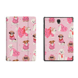 the whole printed area of Personalized Samsung Galaxy Tab Case with Lovely Dog design