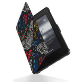 Reinforced rubber bumpers on the corners to protect your Kindle Paperwhite with Animal Skeleton design