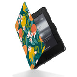 Reinforced rubber bumpers on the corners to protect your Kindle Paperwhite with Fruits design