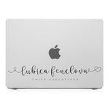 MacBook Case - Signature with Occupation 35