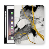 frontview of personalized iPad folio case with 04 design